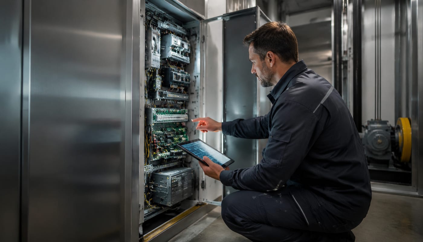Elevator troubleshooting support