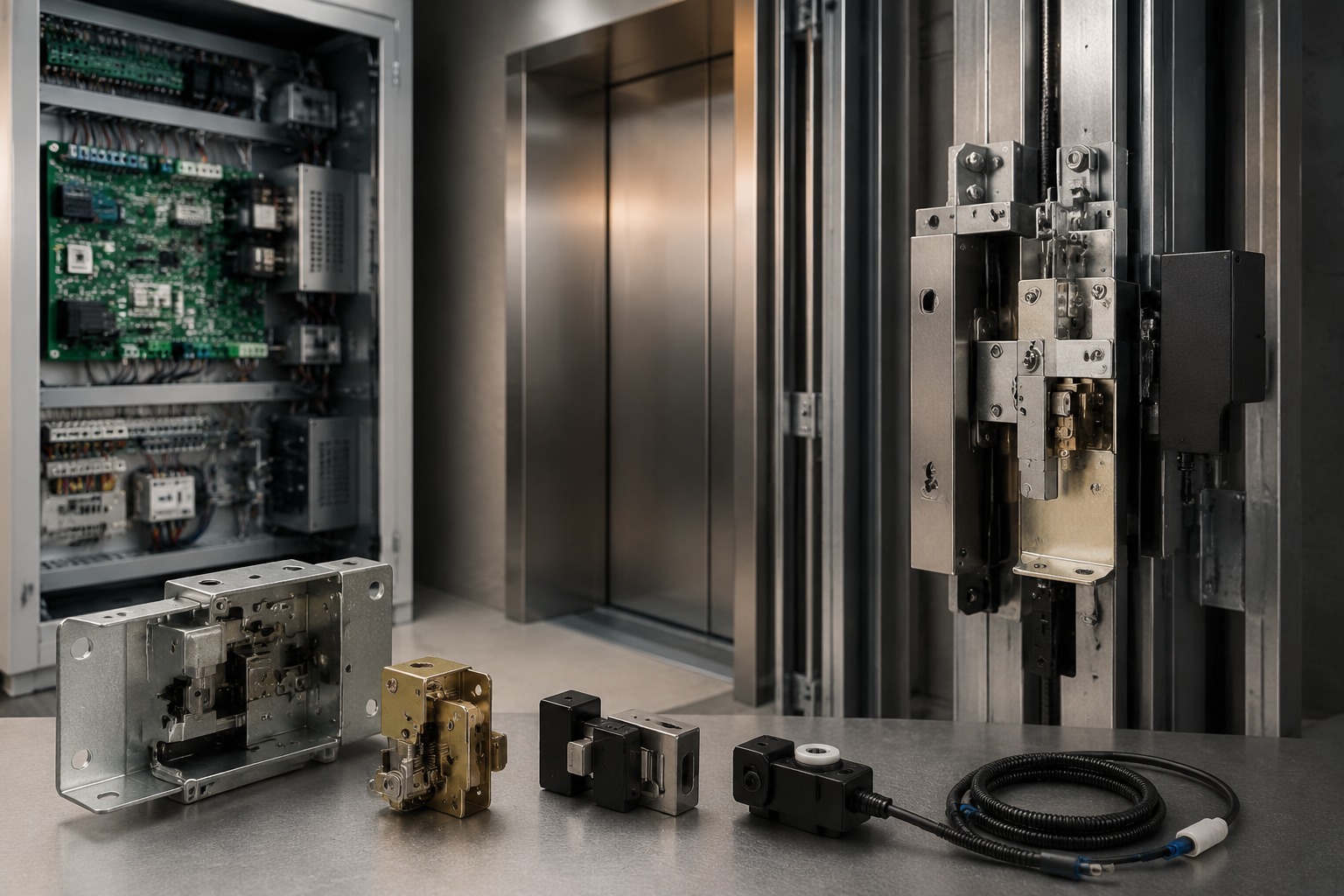 United States Elevator Door Lock Parts Safety Guide