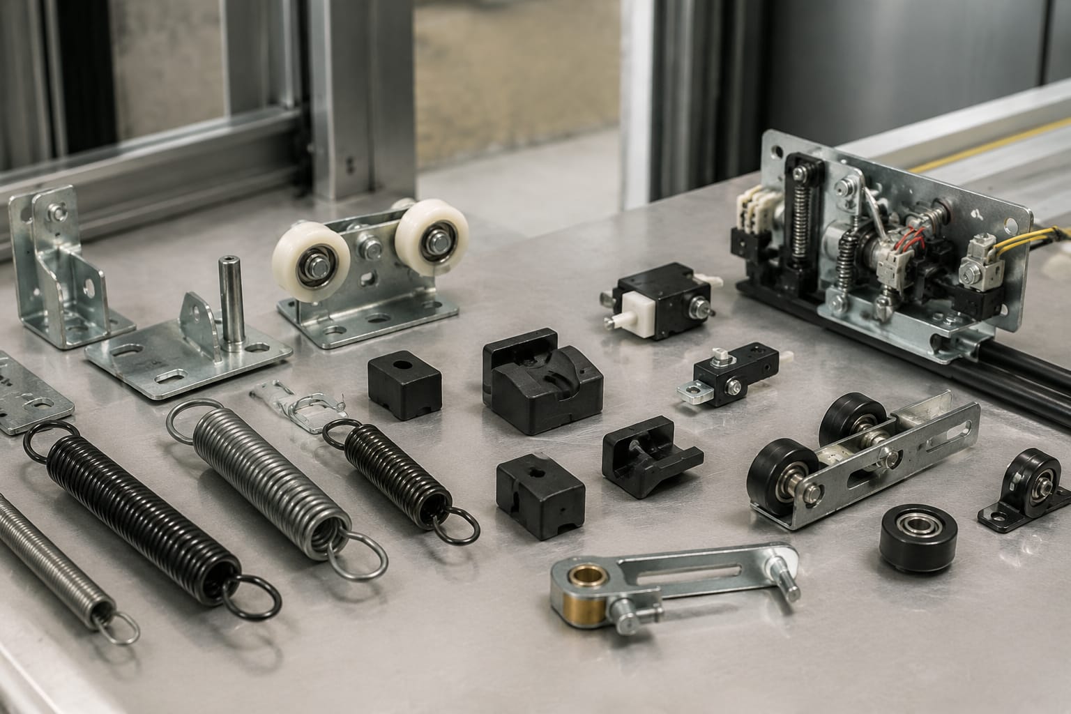 Elevator Door Stopper Parts, Faults, and Adjustment article illustration 2