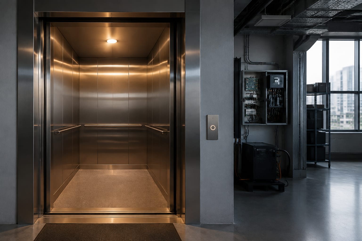 Elevator Emergency Light Testing, Power, and Repair