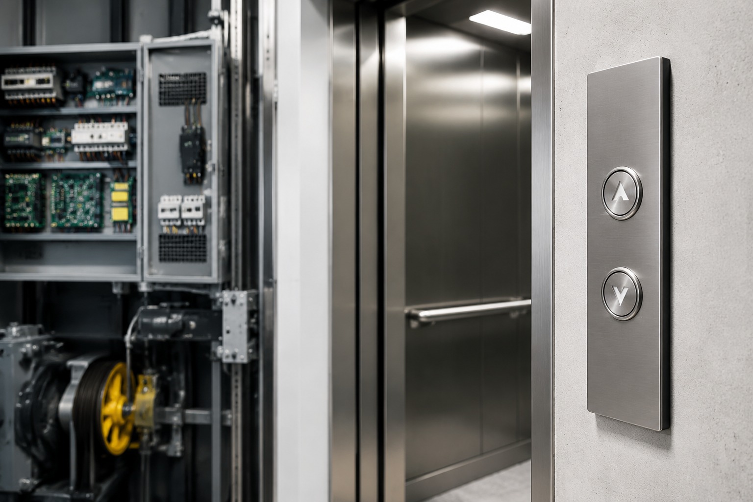 United States Elevator Button Panels and Call Stations