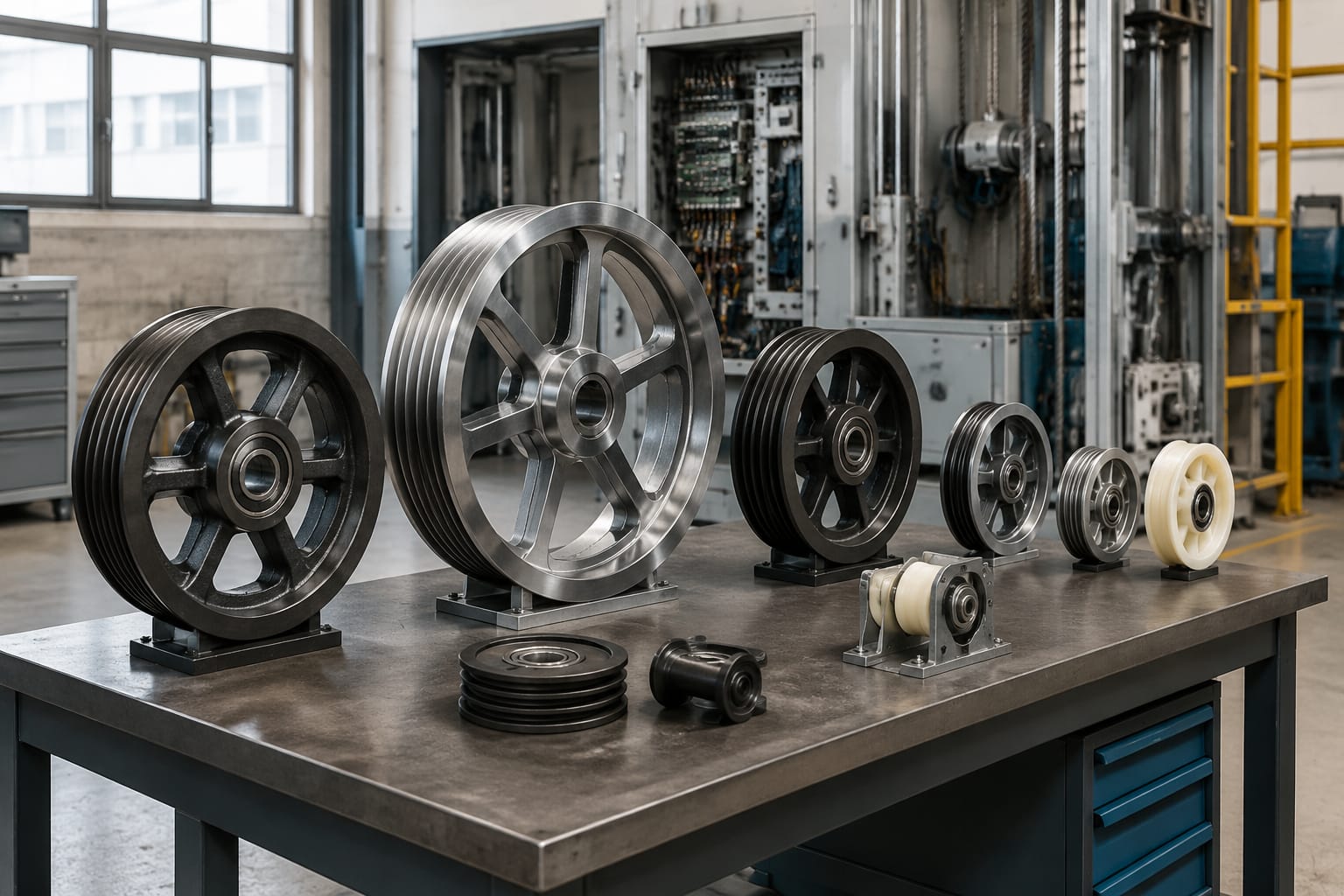 Elevator Sheaves: Types, Inspection, and Sourcing