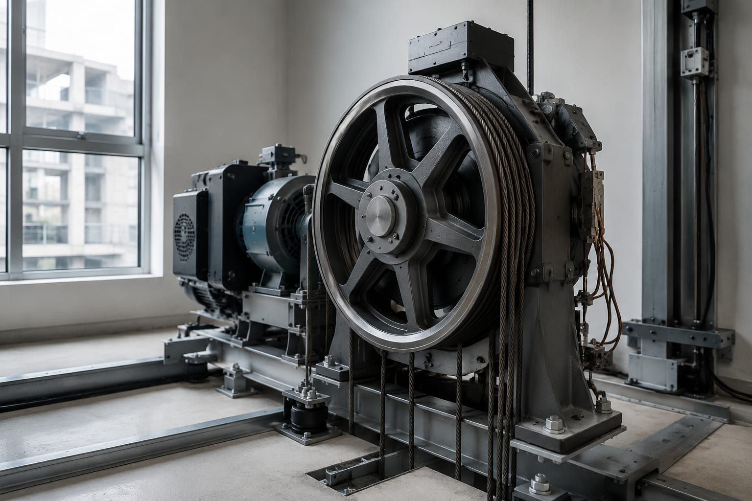 Elevator Traction Sheave Wear, Grooves, and Sizing