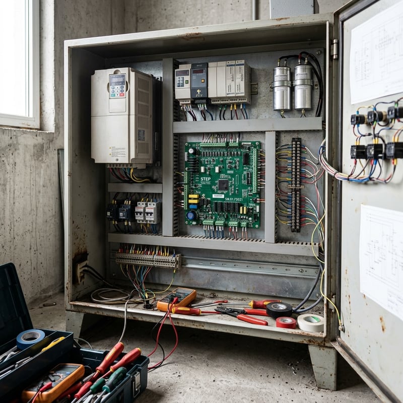 STEP SM.01.F5021 Control Board Installation