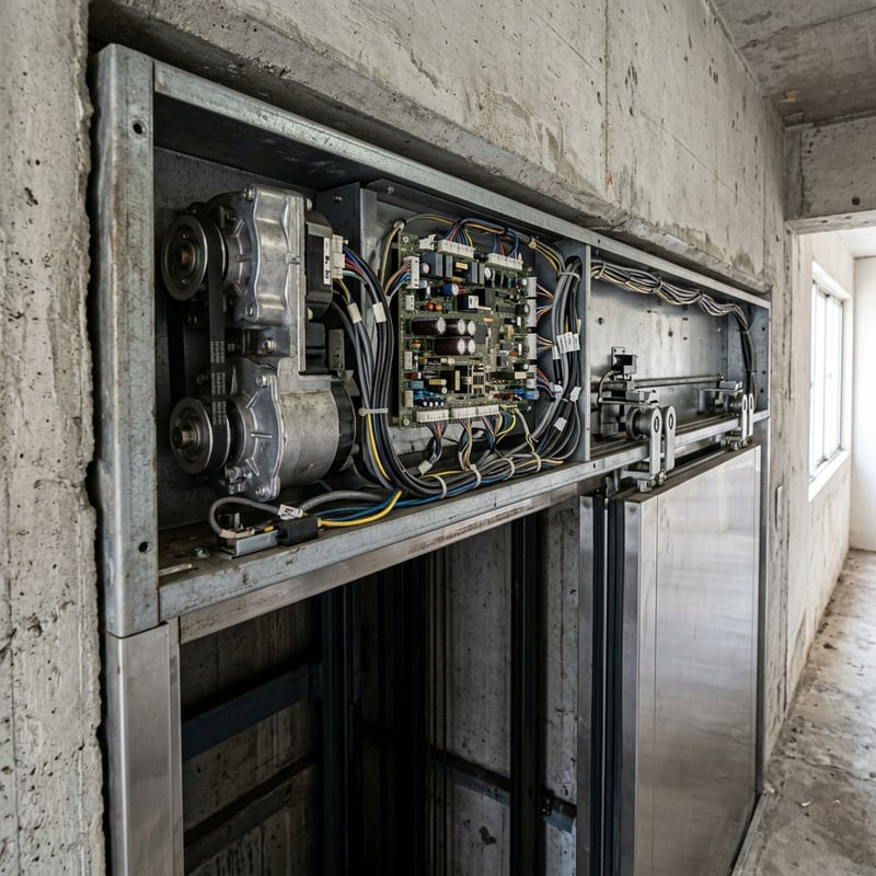 Mitsubishi DOR-160B Door Power Board Project