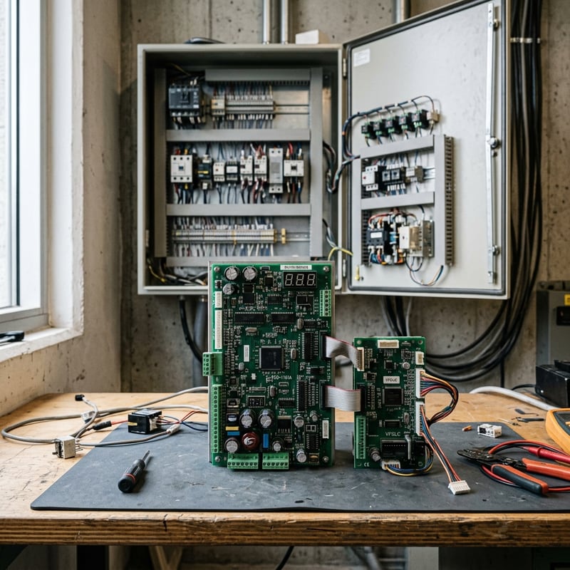 Mitsubishi KCD-1161A P1 Board Installation