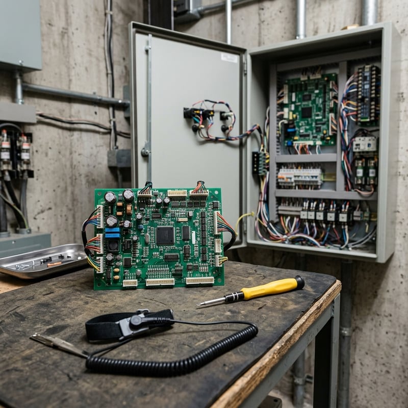 Toshiba CCU-500B Signal Board Installation