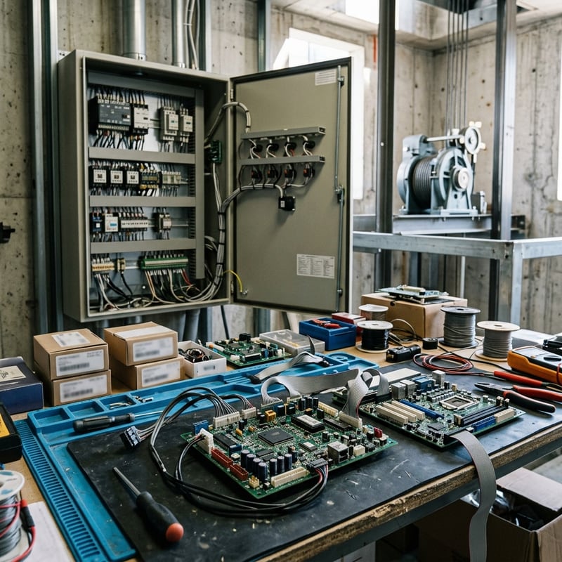 Toshiba I/O-500D Control Board Installation