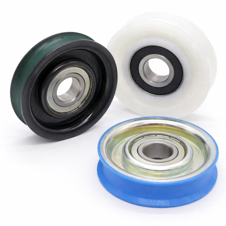 Nylon door hanger wheel