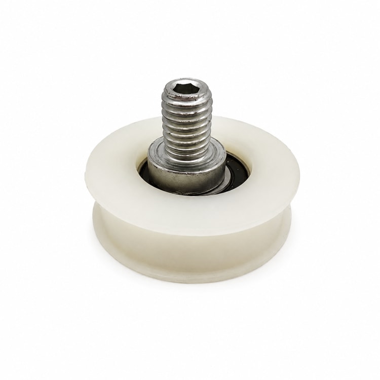 Nylon lower pulley